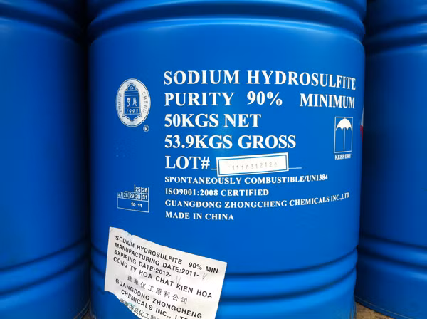 Hóa chất tẩy đường là một loại hóa chất dùng trong công nghiệp tẩy rửa. Ảnh: Internet.