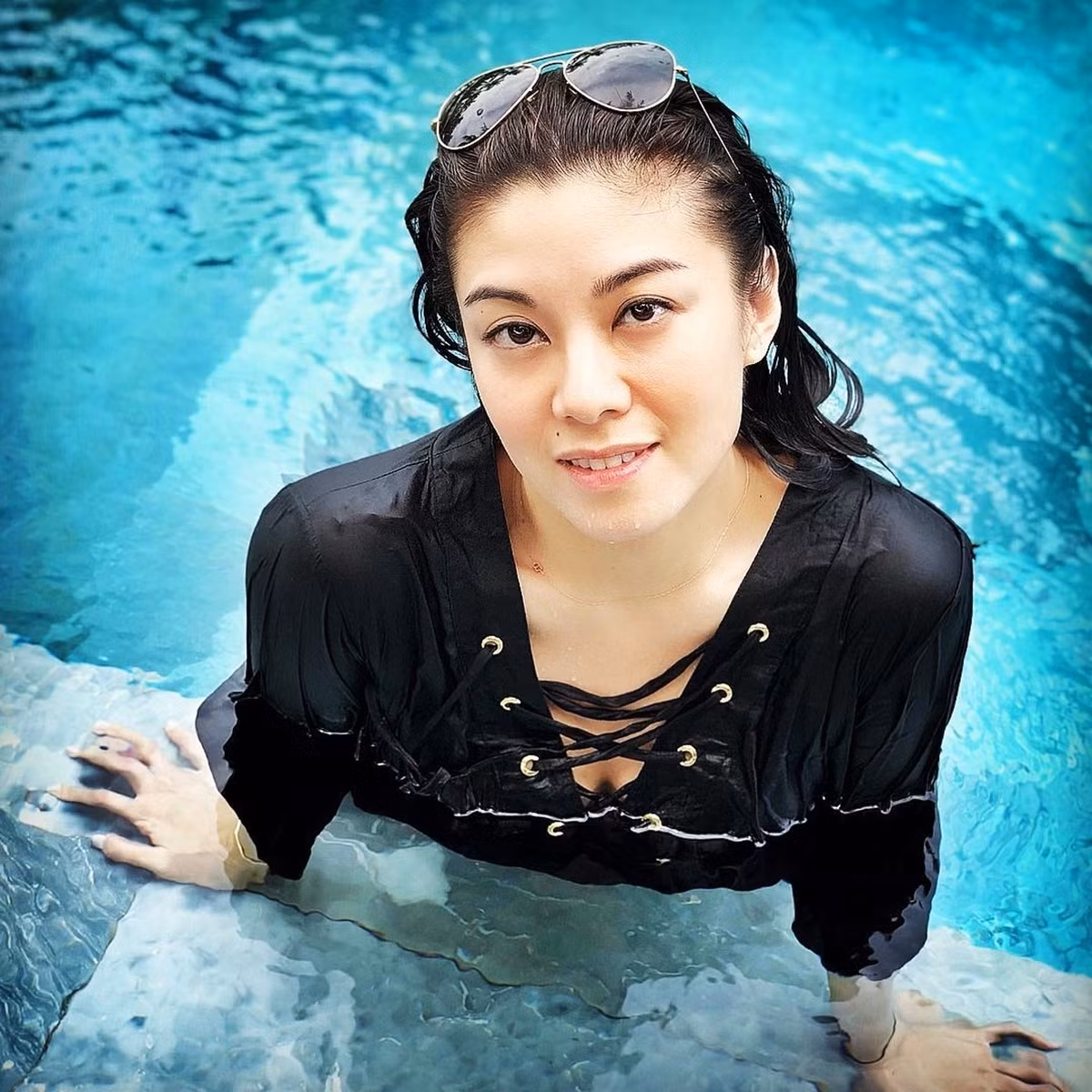 Tuoi 44 cua hoa hau mang tieng bac tinh, 'dao mo' dai gia-Hinh-2