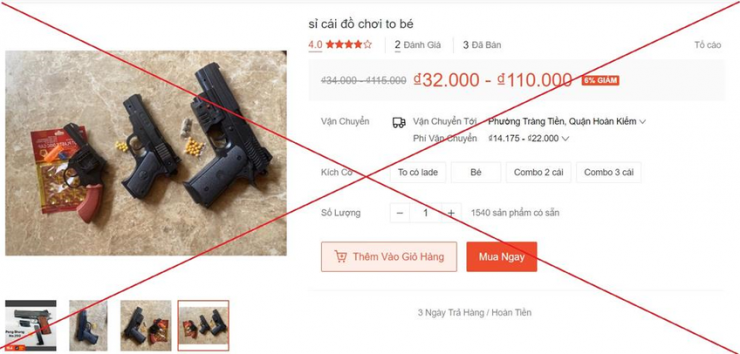 Khuyến cáo cẩn trọng khi mua đồ chơi cho trẻ em trên mạng Khuyen cao can trong khi mua do choi cho tre em tren mang