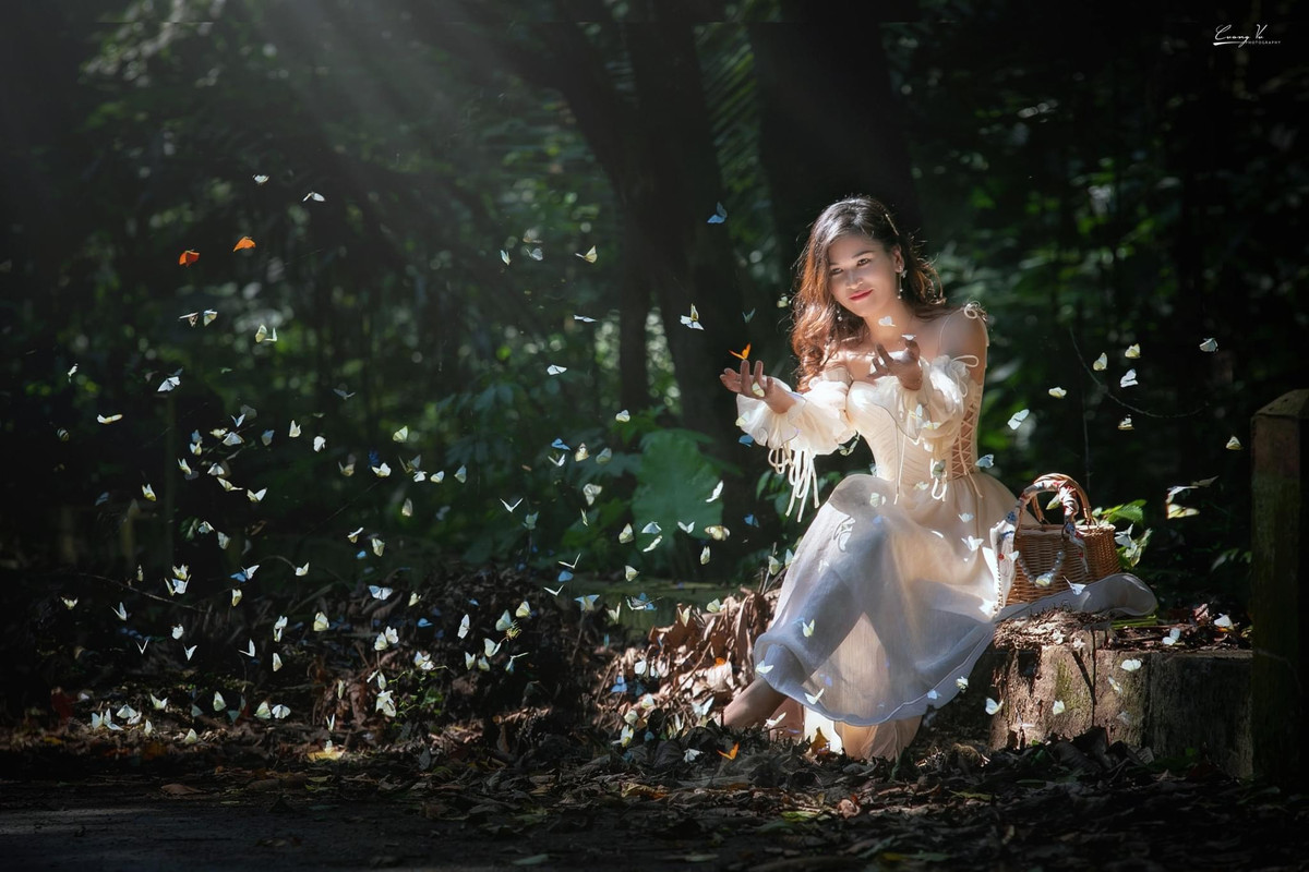 Me man check-in cung hang trieu canh buom sac so o rung Cuc Phuong-Hinh-2