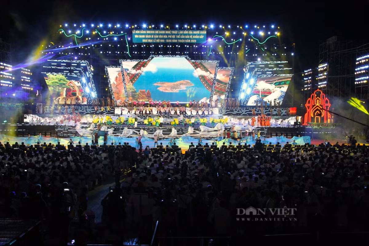 Bien nguoi tham du Le hoi Nho – Vang Ninh Thuan nam 2023