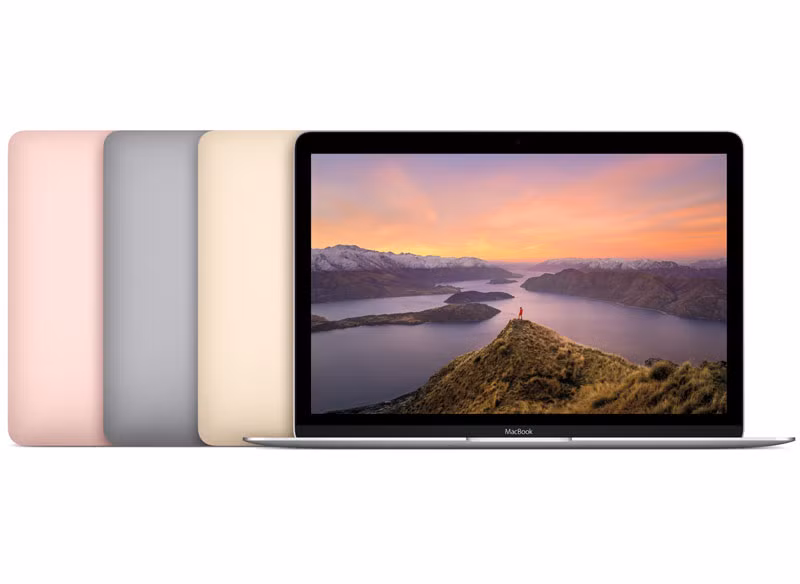 So với phiên bản được ra mắt hồi năm ngoái, MacBook 12 inch không có sự thay đổi về thiết kế. Dòng laptop này vẫn sở hữu chất liệu kim loại nguyên khối với độ dày 13,1 mm, trọng lượng 0,92 kg. Máy vẫn sở hữu màn hình IPS Retina kích thước 12 inch, độ phân giải 2.304x1.440 pixel, mật độ điểm ảnh 226 ppi và được chia theo tỷ lệ 16:10.
