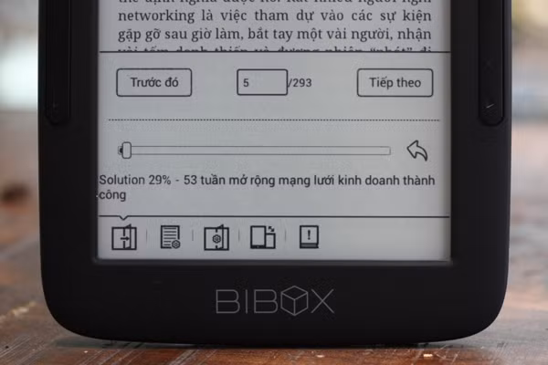 Có thể nhảy đến trang mong muốn hoặc quay lại (back) hành độc trước đó.