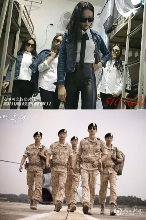 Mặc dù bị "ném đá" từ những fan cuồng của "Hậu duệ mặt trời" nhưng không thể phủ nhận, những hình ảnh này đem lại nhiều tiếng cười, sự vui vẻ cho mọi người, đúng với mục đích của nó.