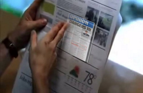 Báo bằng giấy thông minh