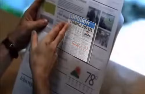 Báo bằng giấy thông minh