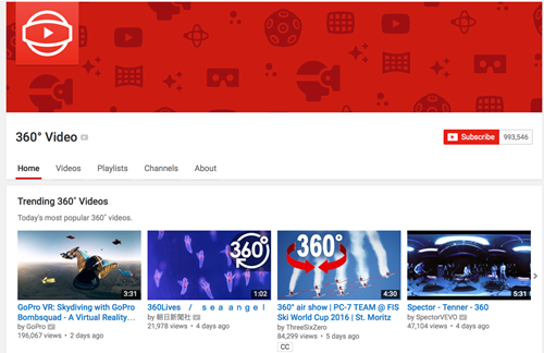  YouTube (miễn phí). Có lẽ ứng dụng này không còn xa lạ với đa số người dùng Internet hiện nay, tuy nhiên ít người biết rằng dịch vụ chia sẻ video này cũng hỗ trợ xem video 3D và 3600 cho kính thực tế ảo. Hiện tại, YouTube đã hỗ trợ hoàn chỉnh kính Cardboard với các thiết lập tối ưu để ứng dụng có thể vận hành với các cảm biến điều hướng, kết nối Bluetooth để người dùng có cảm giác thật hơn khi xem video 3 chiều. Để xem được video 360 độ trên YouTube, bạn hãy tìm kiếm với từ khoá “video 360” trên ứngdụng YouTube, sau đó chọn chế độ hiển thị khi xem với kính Cardboard và đeo kính vào là xong.