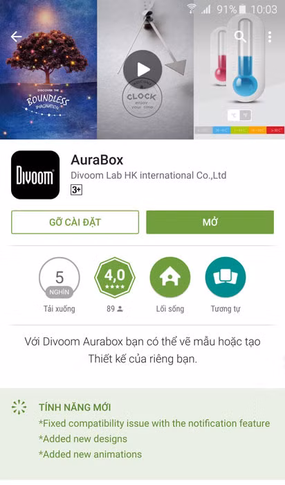 Để sử dụng AuraBox, người dùng cần tải về smartphone, tablet ứng dụng AuraBox miễn phí được cung cấp cho cả hệ điều hành iOS (App Store) và Android (Google Play):