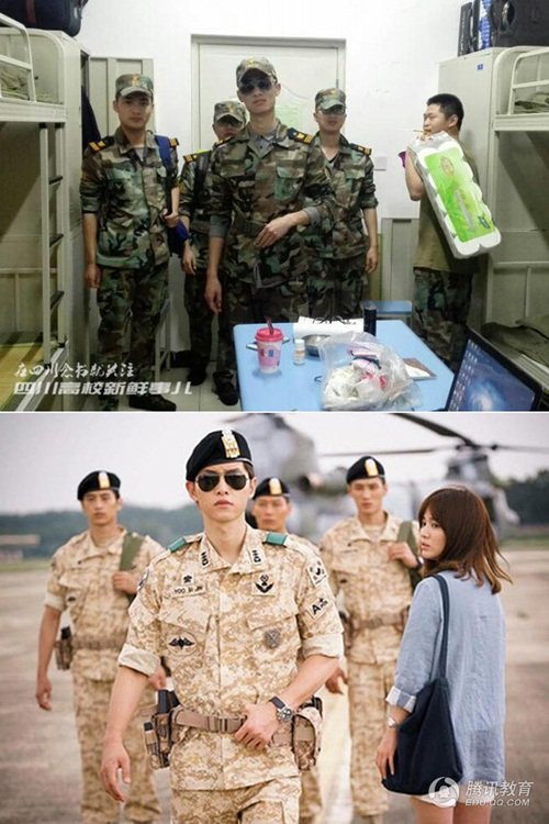 Gây sốt trên toàn châu Á, bộ phim thực sự đã đi vào "miếng ăn, giấc ngủ" của một bộ phận không nhỏ mê phim và những sinh viên Trung Quốc cũng không ngoại lệ.