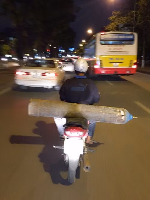 Ảnh chụp trên đường Kim Mã.