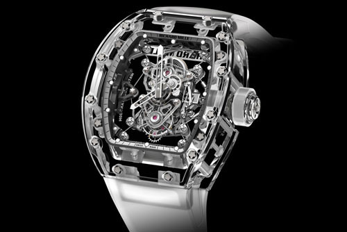 3. Richard Mille Tourbillon RM 56-02 Sapphire (2 triệu USD - khoảng 44,510 tỷ đồng).