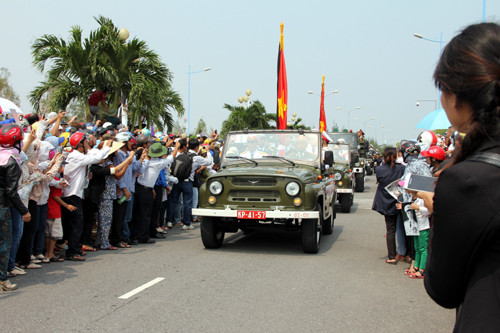 Xe chở Quốc kỳ, Quân kỳ