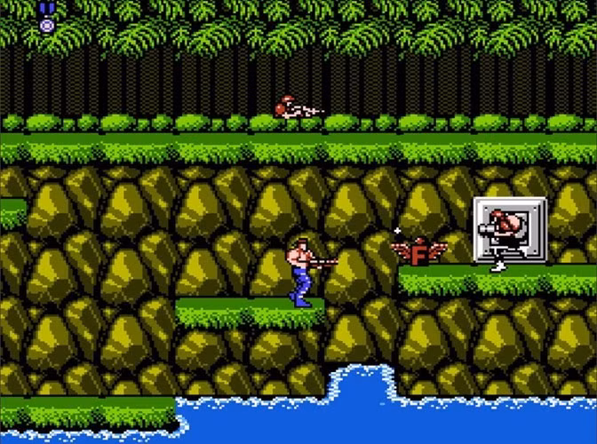 Contra đã trở thành một trò chơi "huyền thoại", để lại cho giới nghiền game Việt Nam thuật ngữ "phá đảo" - vượt qua màn chơi cao nhất, bắt nguồn từ đoạn kết của trò chơi là cảnh hòn đảo của kẻ thù bị hủy diệt.