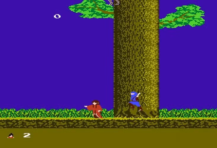 Tên gọi "Ninja cứu mẹ" xuất phát từ cảnh mở đầu trò chơi, với "người mẹ" bị ninja kẻ thù bắt cóc và nhân vật chính của trò chơi phải đi giải cứu. Thực ra thì "người mẹ" ở đây là một cô gái trẻ, và tên trò chơi phải là "Ninja cứu bồ" mới chính xác.