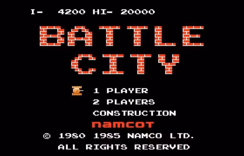 "Battle City" - ở Việt Nam gọi là trò "Xe tăng" - được hãng Namcot phát hành năm 1990. Đây cũng là một trò chơi điện tử 4 nút xứng đáng được xếp vào hàng "huyền thoại" vì mức độ phổ biến.