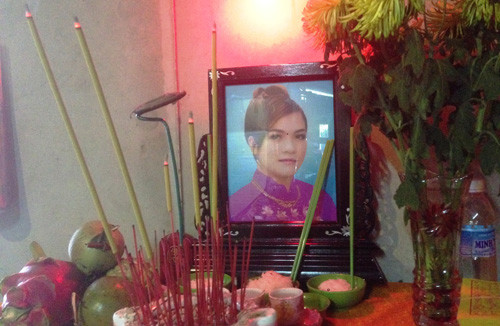 Di ảnh cô dâu Việt vị sát hại ở Hàn Quốc.