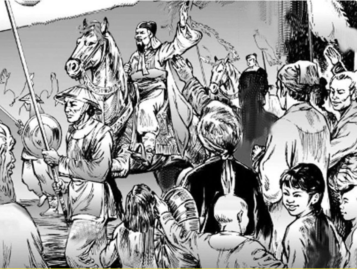 Sau khi Mai Thiếu Đế tử trận, con thứ 3 của Mai Thúc Loan là Mai Kỳ Sơn lên ngôi vua ở An Hải, huyện An Lão, Hải Phòng để tiếp tục lãnh đạo cuộc chiến chống giặc Đường ở miền Bắc. Do có mái tóc bạc bẩm sinh nên nhân dân thường gọi ông là Bạch Đầu Đế (Hoàng đế đầu bạc). Về sau, ông bị trúng tên độc chết (có nguồn ghi ông tự tử).