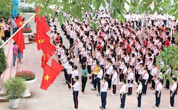 Ngày 5/9 không chỉ là ngày bắt đầu năm học mới, mà còn là ngày hội lớn của toàn ngành giáo dục. Đây là dịp để cả nước cùng nhìn lại những thành tựu giáo dục đã đạt được, đồng thời đặt ra những mục tiêu cho năm học mới. (Nguồn ảnh: Báo ĐT Đảng cộng sản VN)