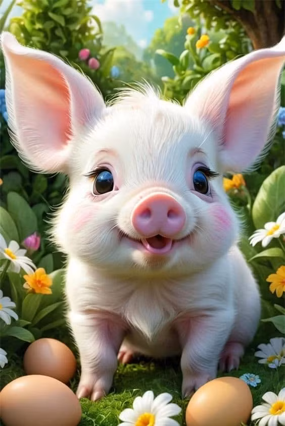  Hợi: Đầu tiên, con lợn là điềm lành. Con giáp Hợi là người giản dị, nhiệt tình, không dễ tranh cãi, thành thật với người khác, có ngũ hành thủy, ở trong Càn cung, nhân hậu. 