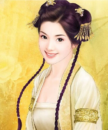 Đậu Khấu mĩ nữ Dương Châu, là một trong những “Tiến hiến mĩ nữ” được Uông Như Long thương gia buôn muối Dương Châu dày công nuôi dạy. Nếu so với các mỹ nữ trong phủ Hòa Thân thì nàng còn đa tài hơn nhiều. Năm đó, Hòa Thân cùng Càn Long đi tuần thú Giang Nam, khi Uông Như Long dâng mĩ nữ cho hoàng đế thì cũng dâng Đậu Khấu cho Hòa Thân làm cống phẩm. Bản tính háo sắc của Hòa Thân trỗi dậy, nên chẳng có gì lạ khi đại giai thần mới gặp đã mê mệt nàng. Ngày 18/01 năm thứ tư Gia Khánh, khi nghe tin Hòa Thân bị chết trong ngục, nàng vô cùng đau đớn, sau khi làm một bài thơ liền nhảy lầu tự vẫn.