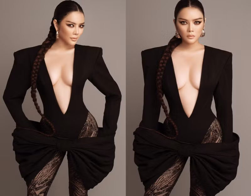 Tuy nhiên, ẩn phía sau những thiết kế tôn vinh vẻ đẹp sexy, gợi cảm là một ý nghĩa nhân quyền sâu sắc. BST của NTK Long Ng có tên “EM ƠI” được lấy cảm hứng từ người phụ nữ mạnh mẽ nhưng vẫn mang vẻ đẹp gợi cảm, tinh tế. Không chỉ dừng lại ở đó, với nội dung câu chuyện miêu tả chân dung người phụ nữ không chỉ có “Tiền” mà còn phải nắm trong tay “Quyền” của mình.