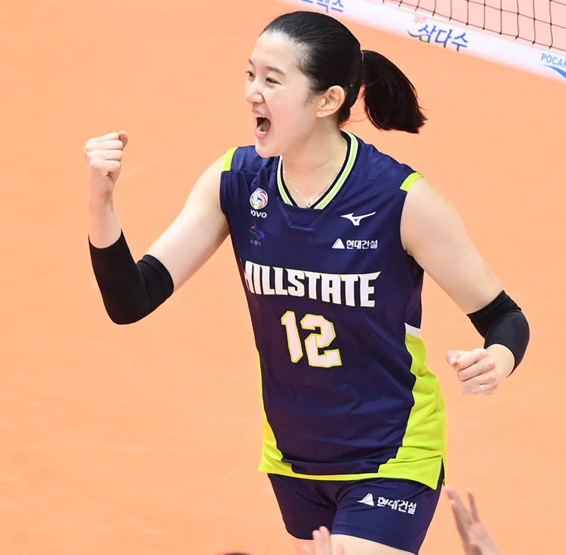 'Nữ thần sắc đẹp' của ĐT bóng chuyền nữ Hàn Quốc - Hình 5 'Nu than sac dep' cua DT bong chuyen nu Han Quoc-Hinh-5