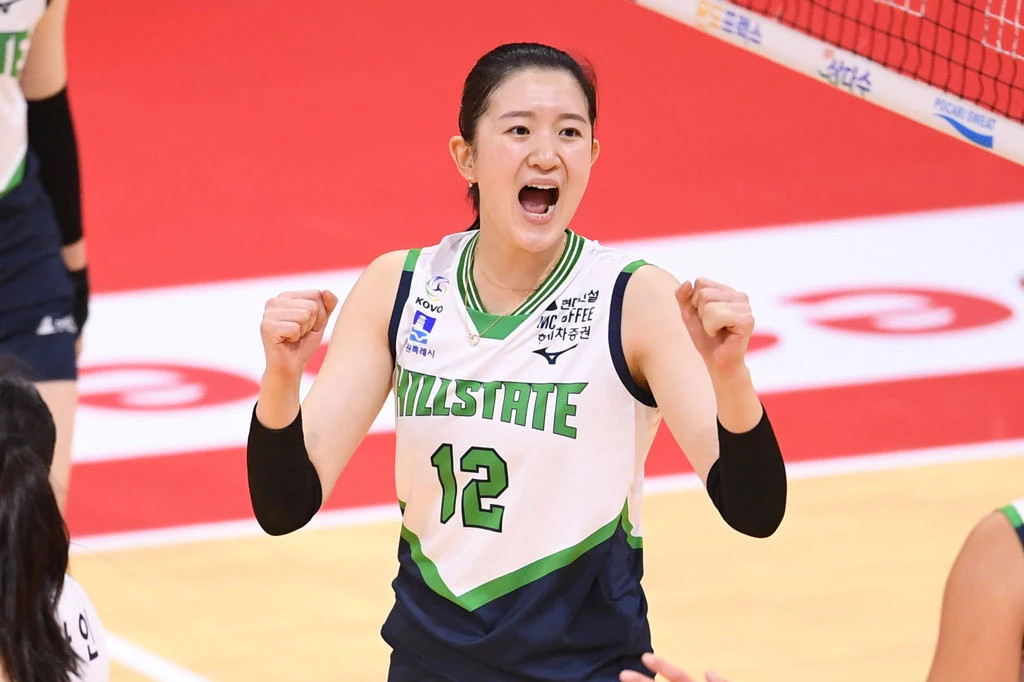 'Nữ thần sắc đẹp' của ĐT bóng chuyền nữ Hàn Quốc - Hình 4 'Nu than sac dep' cua DT bong chuyen nu Han Quoc-Hinh-4