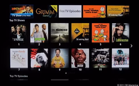 Apple sắp cộng tác với HBO, Viacom, ESPN. Có nhiều tin đồn rằng công ty đang hi vọng sẽ ký hợp đồng với một vài nhà cung cấp nội dung để cung cấp chương trình tivi lên các ứng dụng cho tivi của Apple.