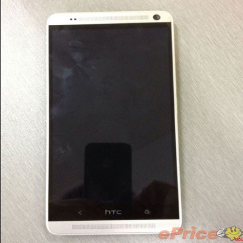 Lộ ảnh của HTC One Max T6. Hình ảnh đầu tiên về chiếc điện thoại ngoại cỡ này của HTC được một thành viên trên trang mạng ePrice, Đài Loan tiết lộ. Nó đang được thử nghiệm tại Trung Quốc và có thể được tung ra với một số đổi khác tại các thị trường khác nhau.Điện thoại có màn hình Full HD 5,9 inch, camera UltraPixel, RAM 2 Gb, dung lượng 16 Gb, hỗ trợ thẻ nhớ micro SD, sử dụng bộ vi xử lý Qualcom Snapdragon 800, tốc độ 2,3 GH, chạy hệ điều hành Android 4.3.