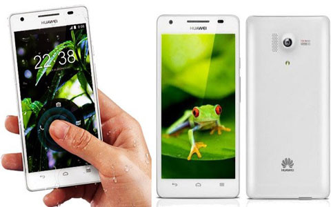Huawei giới thiệu “đối thủ tin đồn” của Samsung Galaxy SIV. Thực ra đó là chiếc điện thoại Huawei Honor 3, tầm trung, có khả năng chống nước, chống bụi, bộ vi xử lý lõi tứ 1,5 GHz, RAM 2Gb, camera 13 Mp, màn hình 4,7 inch.