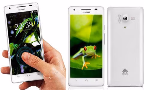 Huawei giới thiệu “đối thủ tin đồn” của Samsung Galaxy SIV. Thực ra đó là chiếc điện thoại Huawei Honor 3, tầm trung, có khả năng chống nước, chống bụi, bộ vi xử lý lõi tứ 1,5 GHz, RAM 2Gb, camera 13 Mp, màn hình 4,7 inch.