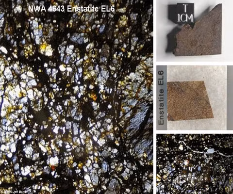 “Tôi đã tự tìm tòi cách phân biệt các khoảng chất bằng việc đo đạc các chỉ số phản xạ của chúng với kính hiển vi”- ông Barton cho hay.