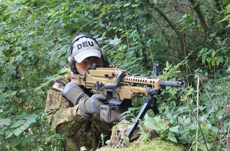 HK121 sẽ là súng chi viện hỏa lực mạnh mẽ trong tương lai của Lục quân Đức.