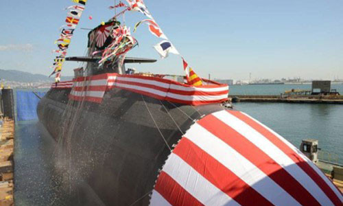 Tàu ngầm lớp Soryu.