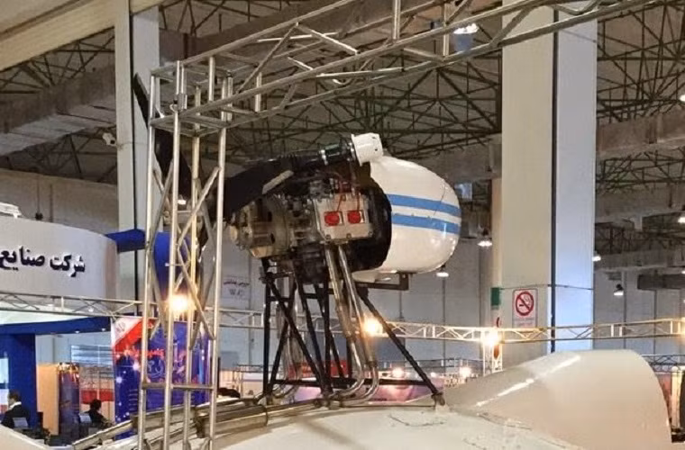 Cận cảnh động cơ cánh quạt của Bavar 2.