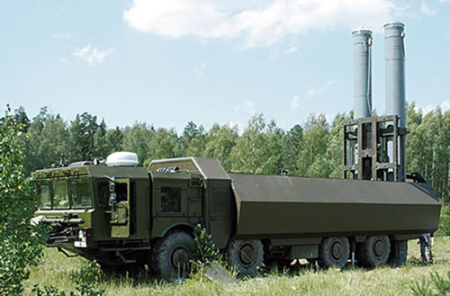 Tổ hợp tên lửa phòng thủ bờ biển Bastion trang bị đạn tên lửa Onyx/Yakhont.