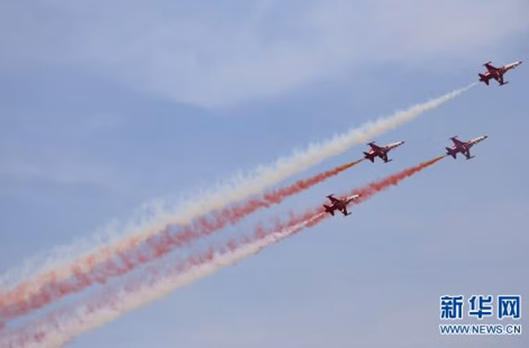 Buổi lễ duyệt binh kéo dài khoảng 2 giờ.