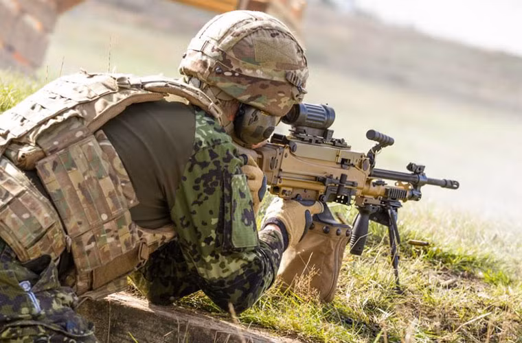 Súng dùng cỡ đạn 7,62x51mm chuẩn NATO, hộp tiếp đạn 50 hoặc 120 viên.