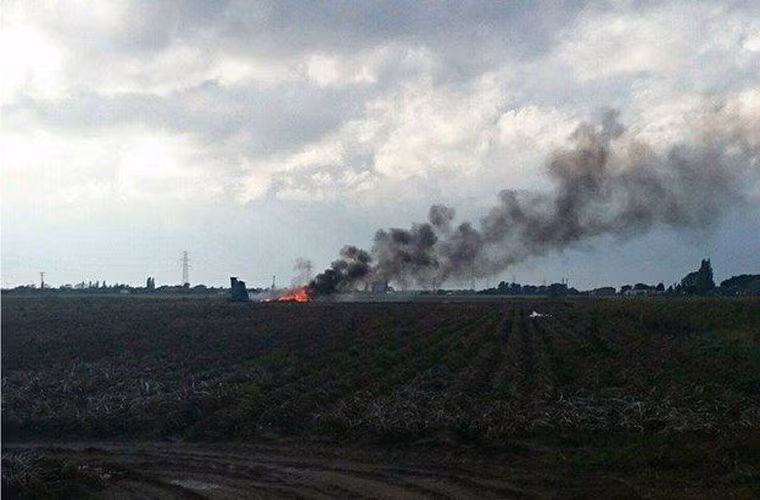 Chiếc F-15D Eagle, thuộc phi đội máy bay chiến đấu số 48, đóng tại căn cứ Lakenheath của Không quân Hoàng gia Anh ở Suffolk.