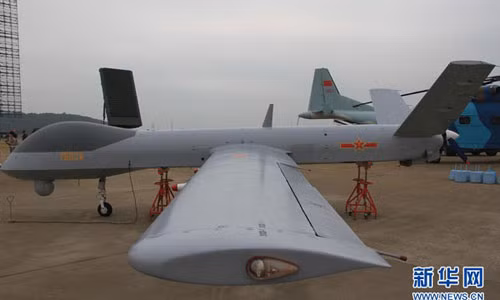 Máy bay không người lái GJ-1 của Không quân Trung Quốc.