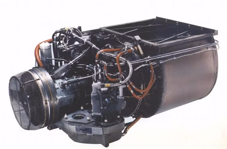 Động cơ tuốc bin khí cũng sản sinh ra tiếng ồn hơn với động cơ diesel truyền thống.