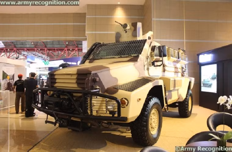 Một mẫu xe bọc thép của công ty quốc phòng Otokar đến từ Thổ Nhĩ Kỳ.