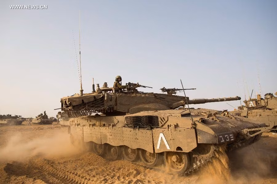 Israel nang cap hang loat xe tang Merkava voi APS Trophy-Hinh-3