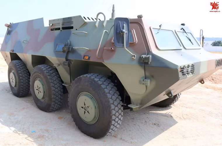 Xe bọc thép chở quân bánh lốp.