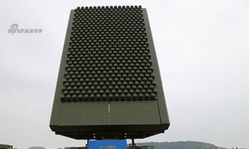 Radar mảng JY-26 tại triển lãm Chu Hải.