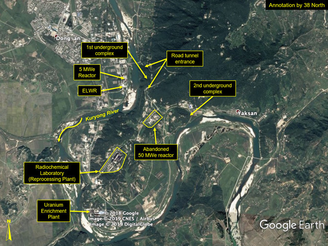 Phat hien hai ham ngam bi an tai co so hat nhan Trieu Tien