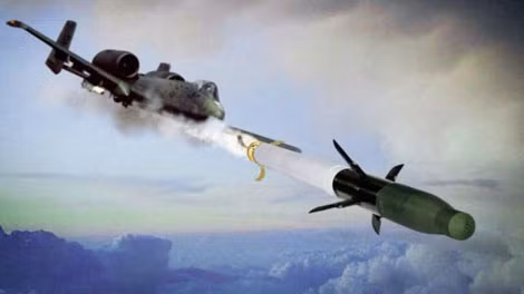Máy bay cường kích A-10, tiêm kích F-16 có thể bắn được đạn APKWS II.