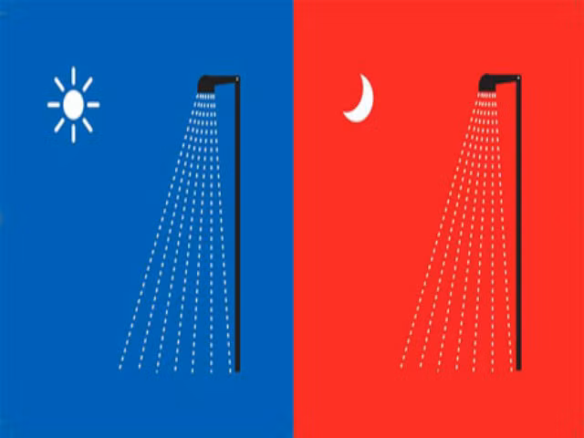 Tắm táp: Người phương Tây thích tắm sáng rồi mới đi làm. Người phương Đông thích tắm tối trước khi đi ngủ.