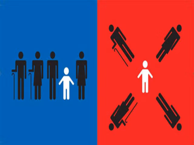 Trẻ em trong gia đình: Trẻ em phương Tây không được cả gia đình chăm lo, ưu ái như ở phương Đông, Trong gia đình phương Tây, trẻ em có vị trí ngang bằng như những thành viên khác trong nhà, cũng có quyền lợi và nghĩa vụ riêng. Ở phương Đông, em bé thường được coi là trung tâm thú vị của cả nhà và các thành viên sẽ xoay quanh "tâm điểm" này.