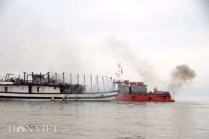 Các thuyền viên đã phối hợp với các tàu khác khẩn trương đưa toàn bộ hành khách và thuyền viên vào bờ an toàn. Các tàu khách gần đó cùng thuỷ thuỷ tàu ứng cứu kịp thời, tham gia chữa cháy.